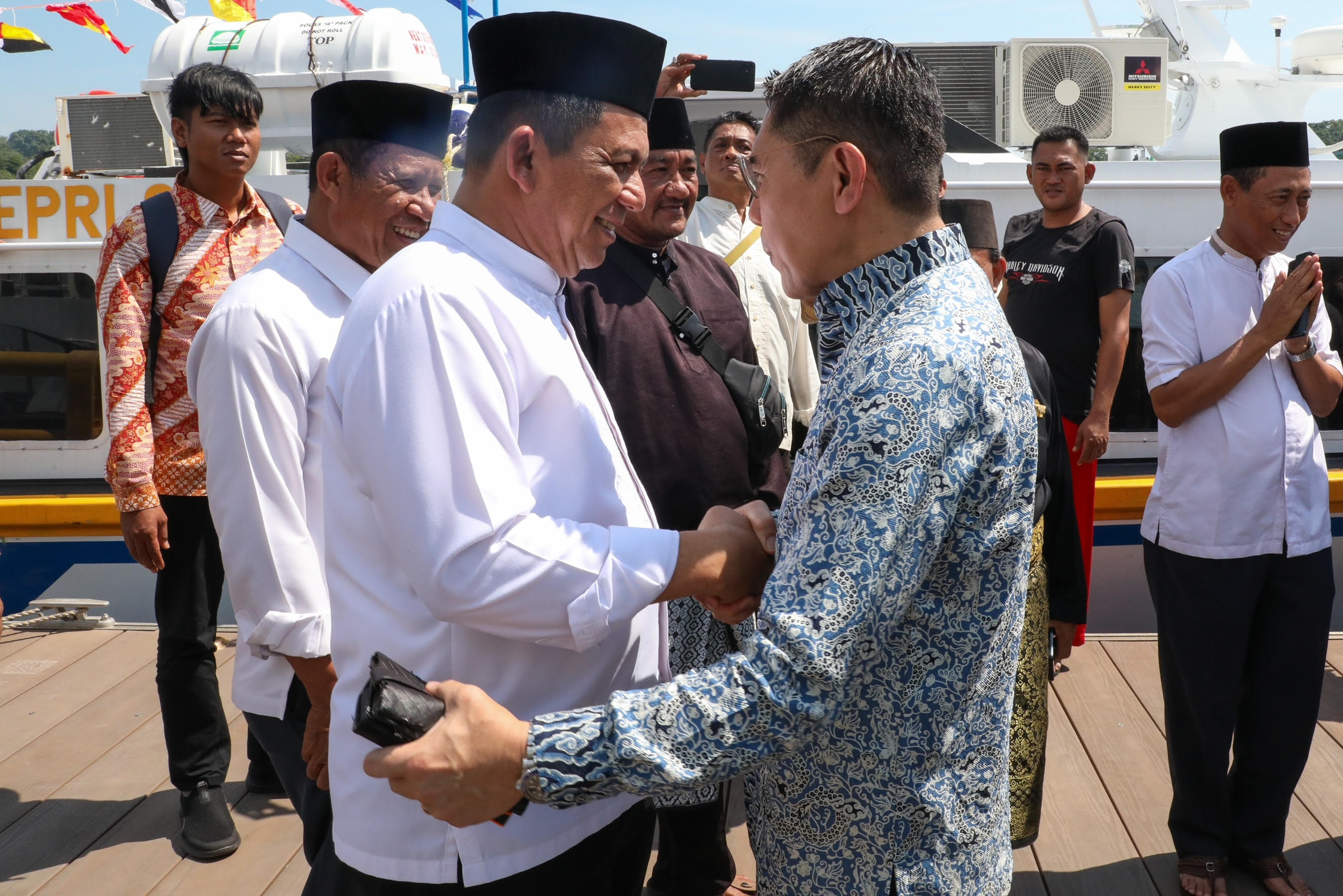 Kunjungan Menteri di Kantor Perdana Menteri, Menlu II, dan Mendikbud II Dr. Malki Bin Usman ke Provinsi Kepulauan Riau, Indonesia, 10-12 Agustus 2023