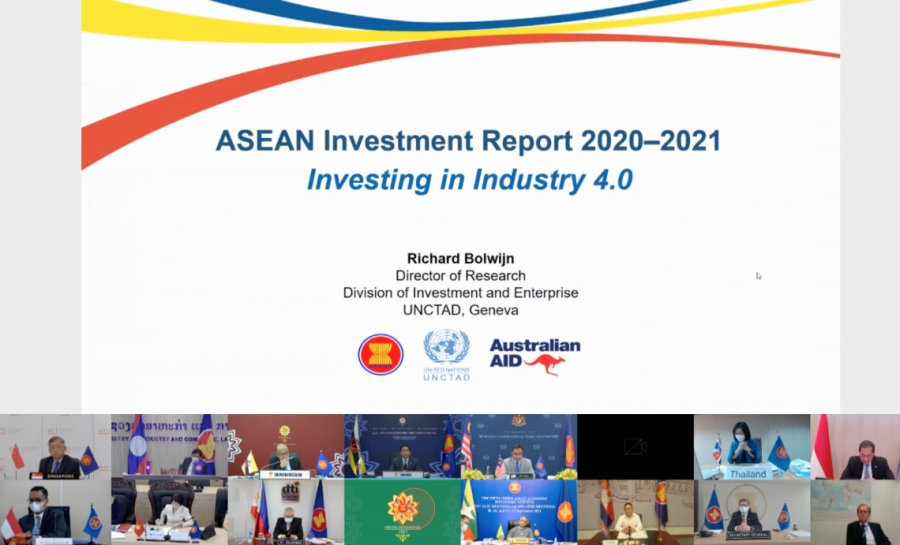 ASEAN launches Investment Report 20202021  Investing in Industry 40