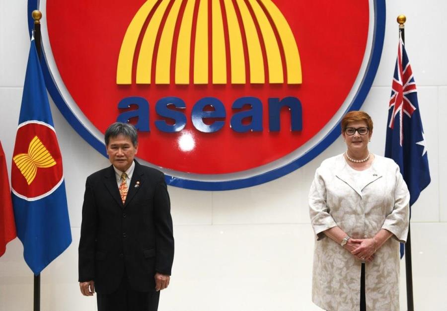 Minister for Foreign Affairs and Minister for Women of Australia visits the ASEAN Secretariat