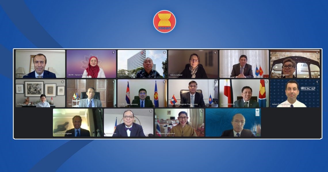 The virtual Interface between the Committee of Permanent Representatives to ASEAN CPR and the United