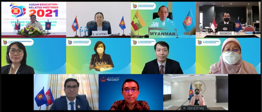 ASEAN and partners discuss efforts to strengthen education sector in post-pandemic world