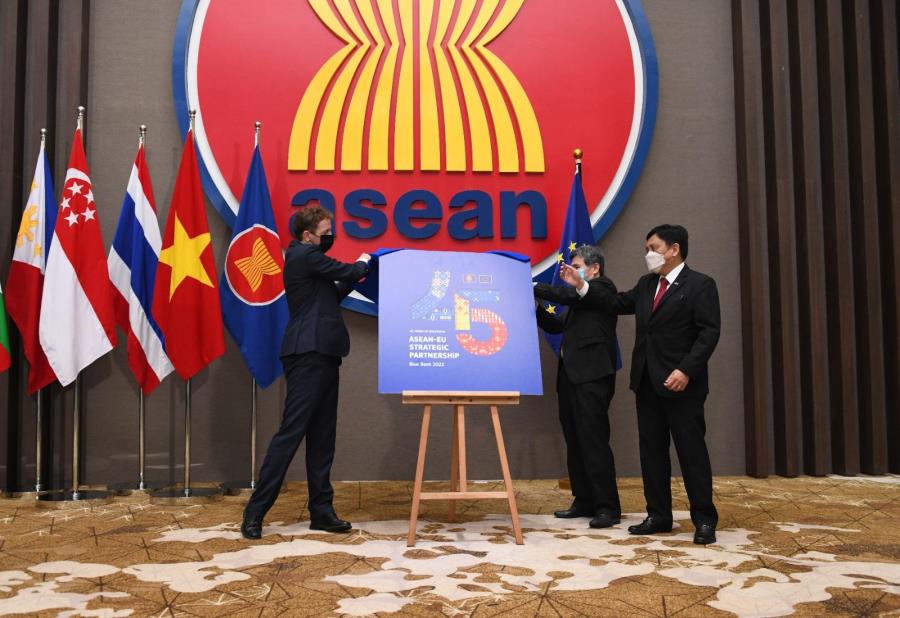 Launch of the ASEANEU Blue Book 2022 and the ASEANEU Cooperation Expo 23 May 2022 b