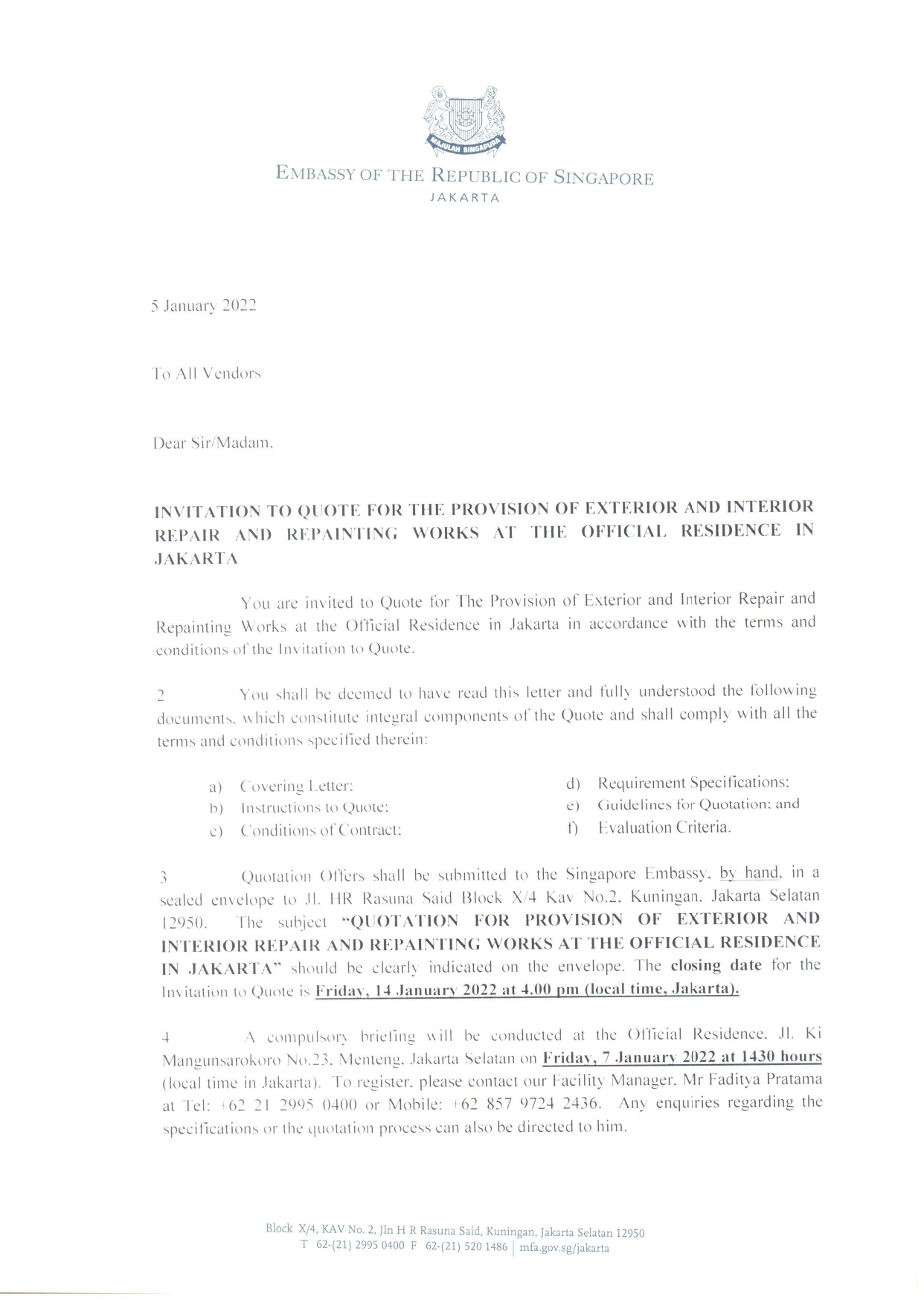 LOI  Provision of Exterior and Interior Repairs and Repainting Works atpage0001