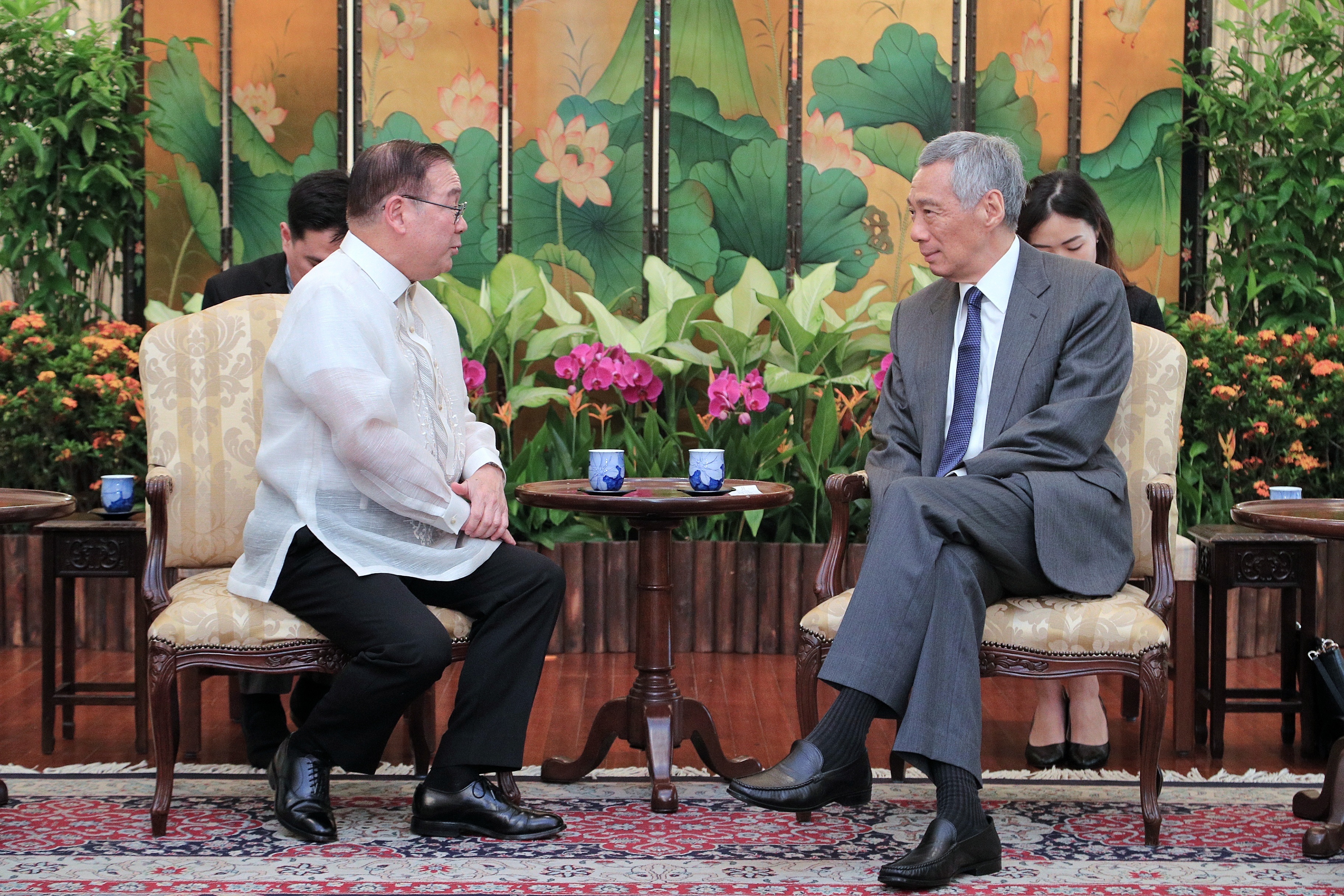 Call by Secretary of Foreign Affairs of the Republic of the Philippines Teodoro L Locsin, Jr. on Prime Minister Lee Hsien Loong, 8 May 2019