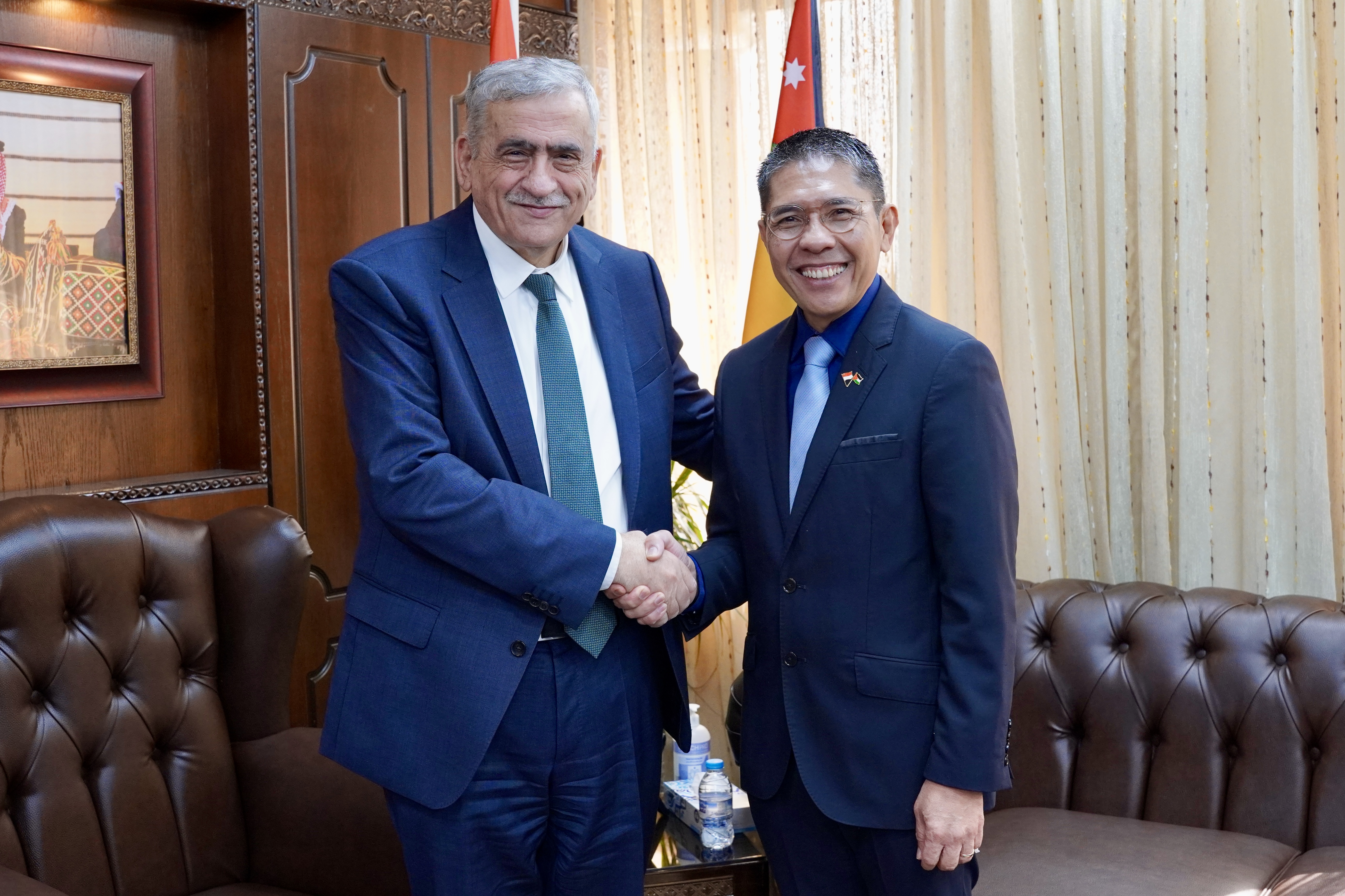 Country Calamity disinfect Working Visit of Minister in the Prime Minister's Office, Second Minister  for Education and Second Minister for Foreign Affairs Dr Mohamad Maliki  Osman to Jordan, 19 to 23 October 2022