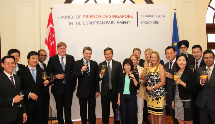 MFA Photo - Launch of Friends of Singapore in the European Parliament - 31 March 2016